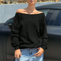 TAVIMART  -  Women Sexy One Shoulder T-Shirt New Loose Slim Top