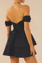 Off-Shoulder Mini Dress