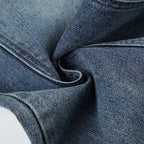 Y2K Low Waisted Washed Flare Jeans Korean Streetwear Blue Slim Fit Denim Pants Fashion Lady Casual Boot Cut Trousers