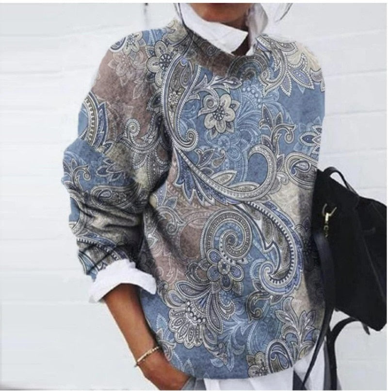 | Floral Sweater
