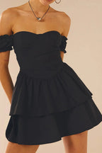 Off-Shoulder Mini Dress