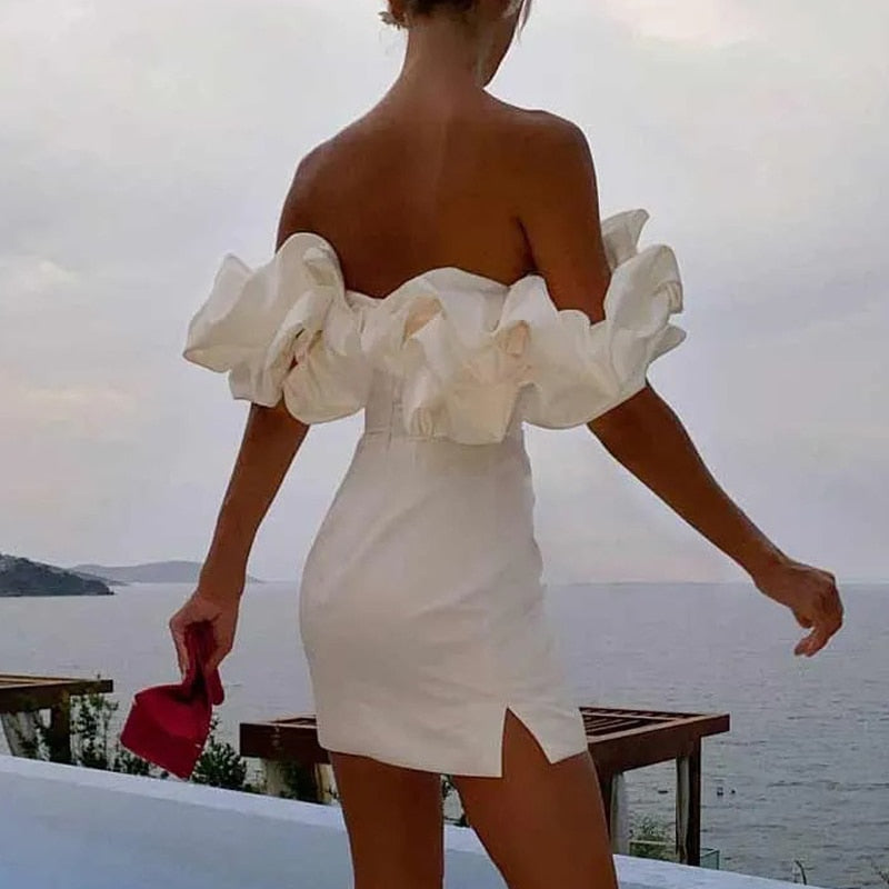 Irene Minimalist Cocktail Dress Evening Wear Edit