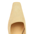 Square Toe Women Pumps Suede High Heels 6 Cm Female Shoes