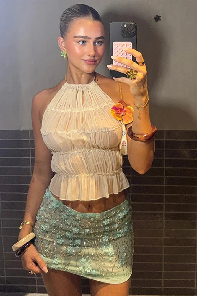 Luna™ | Sequin Mini Skirt