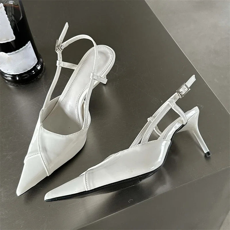 Thin Heels Pointed Toe Pumps Sandals for Women