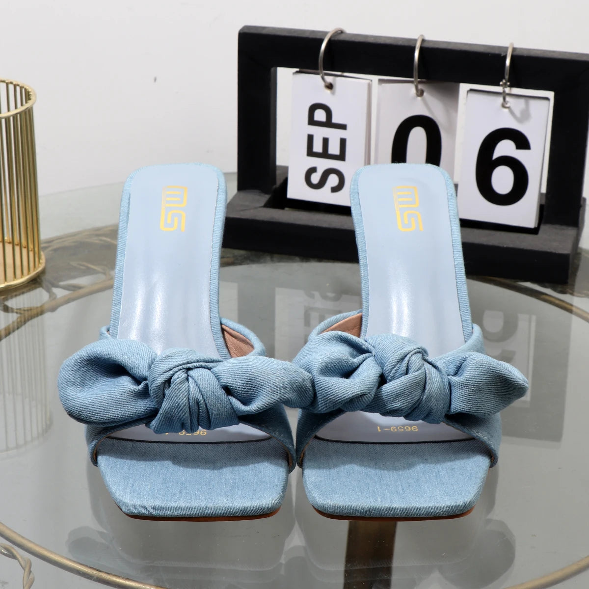 Square Toe Thin Heel Sandals - High-Value Women's Drag High-Heeled Shoes