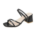 | Strappy Block Heel Sandals