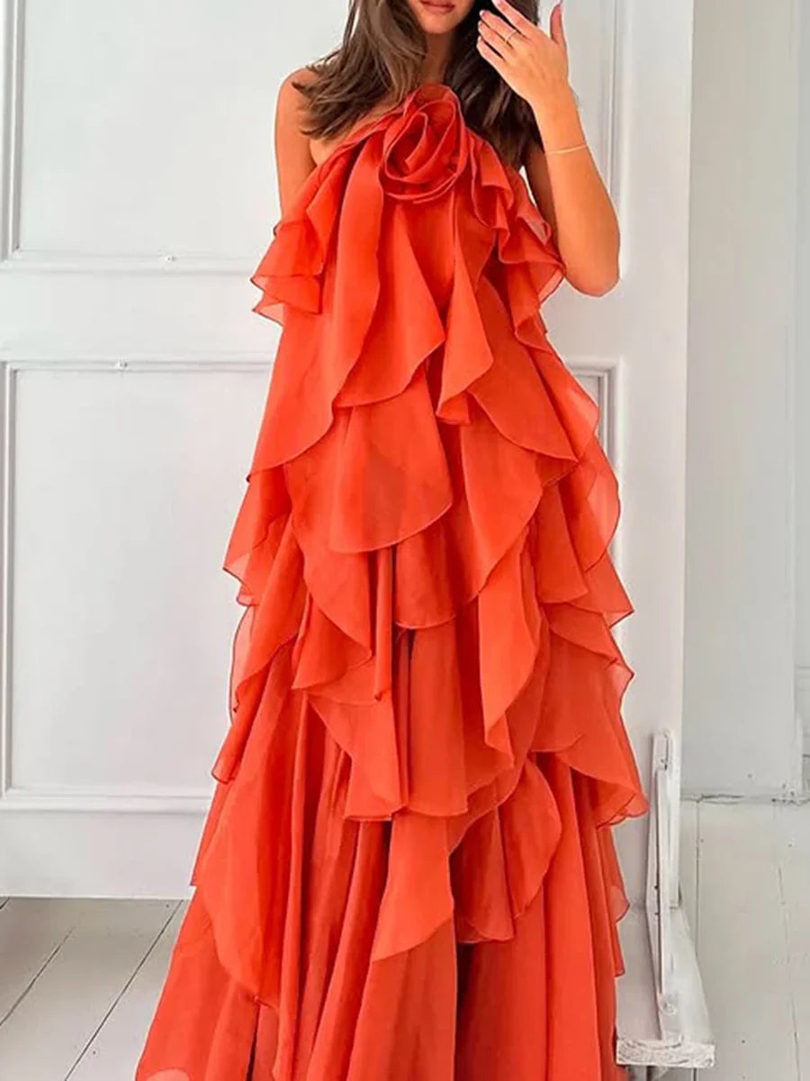 Irvaline Ruffle Dress