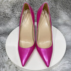Fusion Pink Pointy Toe High Heel Shoes for Women