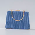 Kaydence Blue Evening Clutch Bag