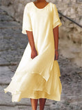 Marcia Effortless Long Dress Chic Silhouette Collection
