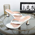 Luxury high-temperament ladies sandals, flip flops, and heels