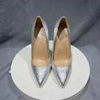 Embossed Crocodile Women Sexy Pointy Toe High Heel Shoes