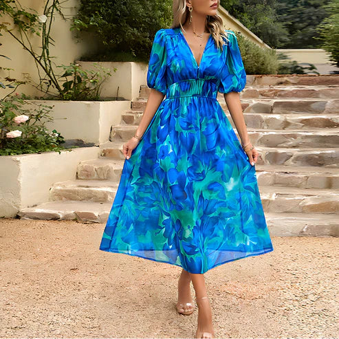 Karen Minimalist Midi Dress for Women Evening Wear Edit