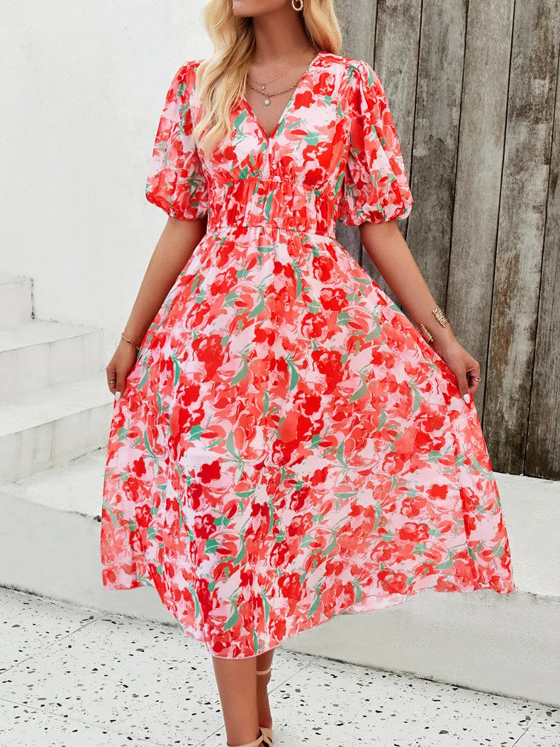 | Dress in Garden Print