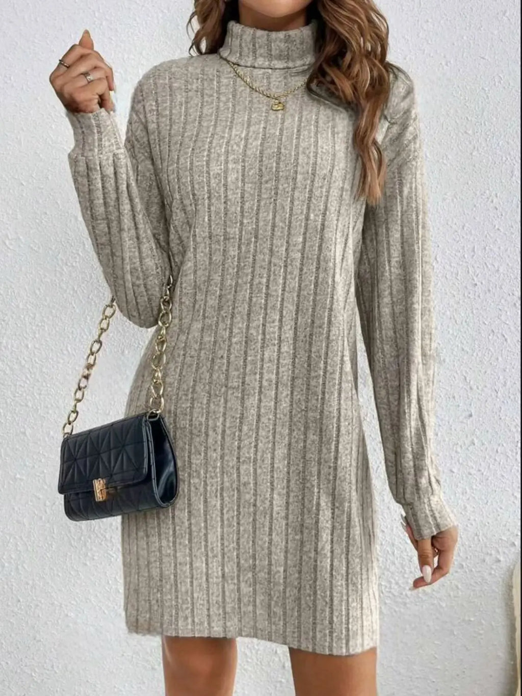 Carina Exclusive Knitted Dress Premium Wardrobe Essential