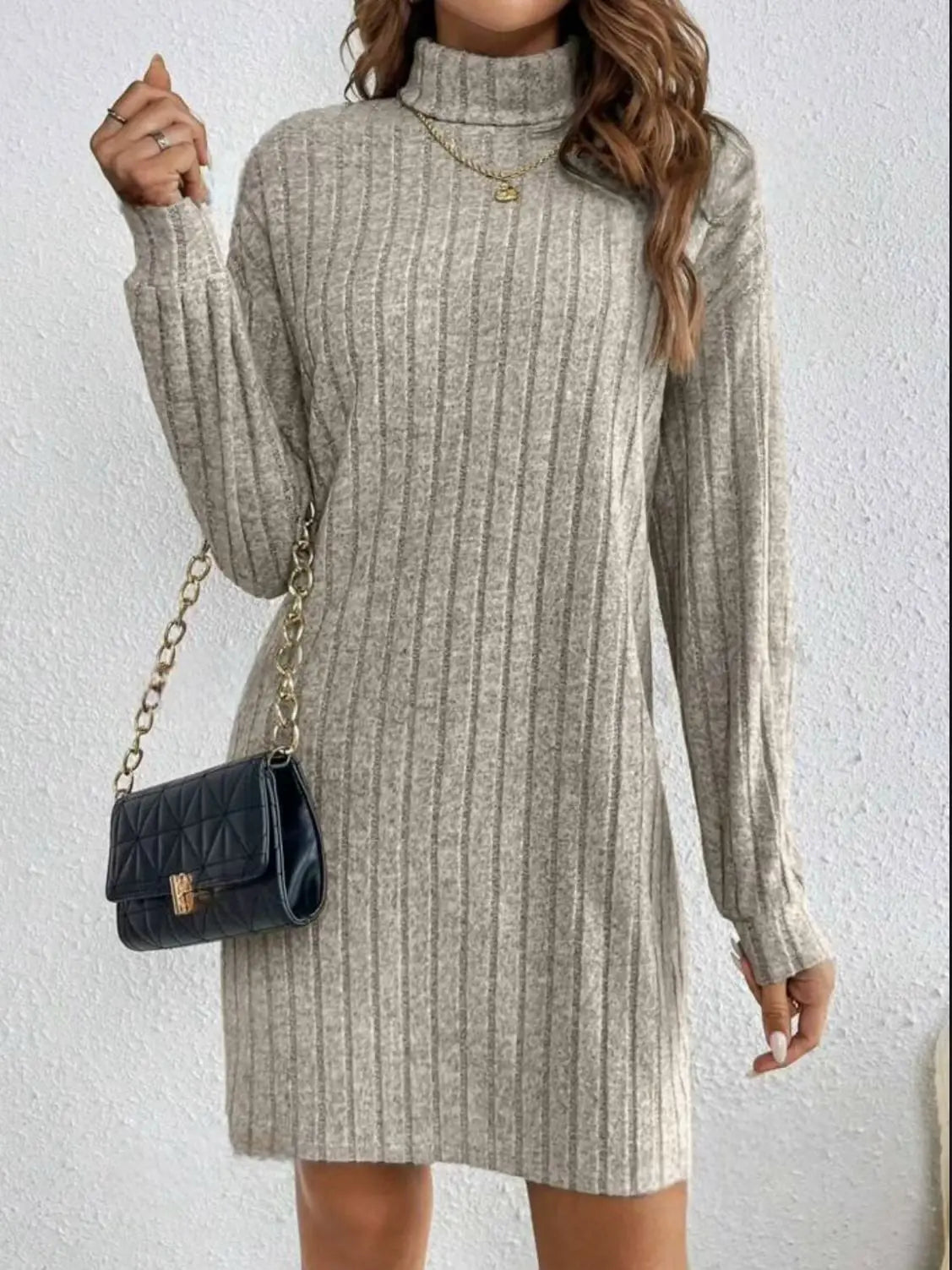 Carina Exclusive Knitted Dress Premium Wardrobe Essential