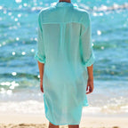 Cecilia Statement Cover Up Beach Dress Designer Edit