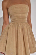 Sleeveless Zipper Mini Dress