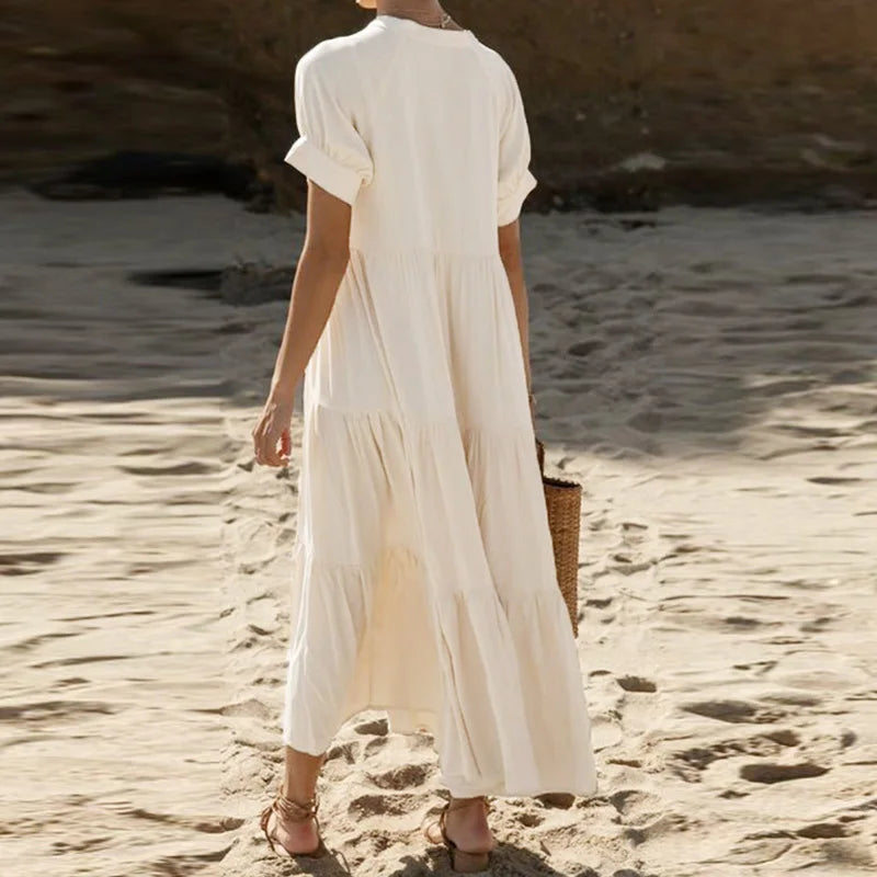 Gloria Minimalist Summer Dress Designer Edit