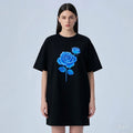 Long Style Cotton Casual T-shirt