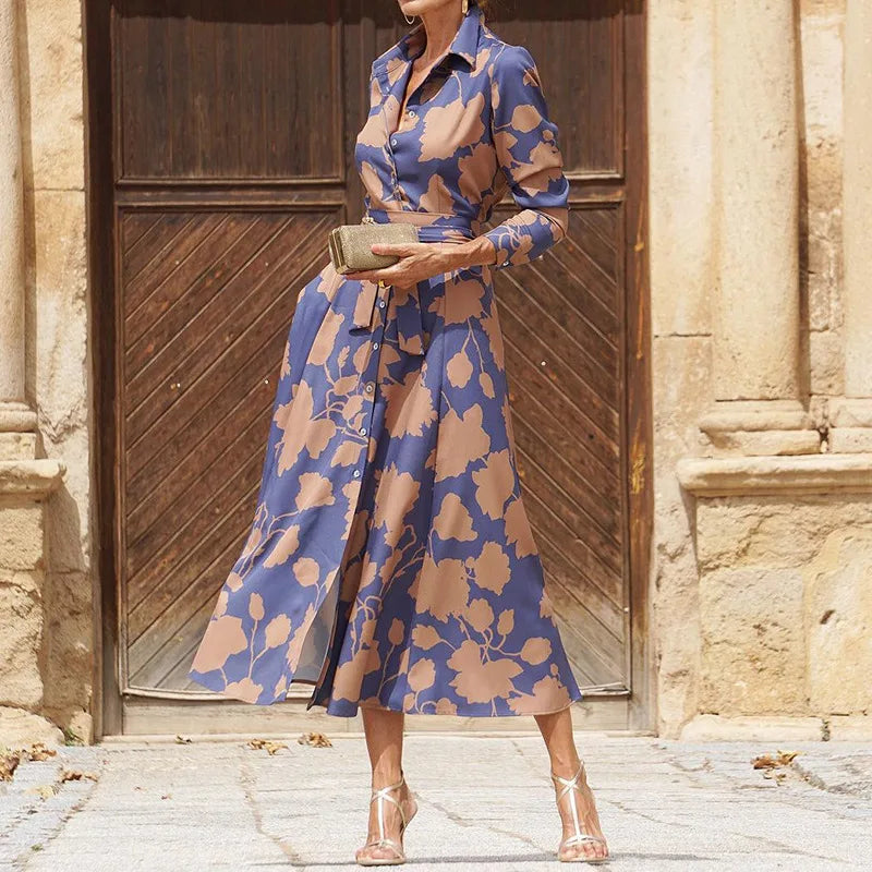 Lina Premium V Neck Dress Designer Edit