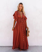 Teresa Minimalist Dress Statement Occasion Edit