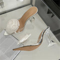 Transparent Women's High Heel Sandals for Wedding Party