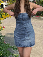 Denim Mini Dress