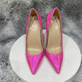 Olive Green Pointy Toe High Heel Stiletto Pumps for Women Celebrity Party Slip On