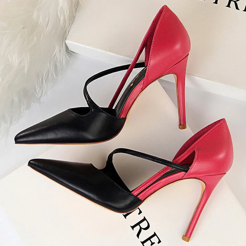 Summer 9.5cm High Heels Sandals for Women, Sexy Party Shoes