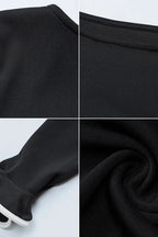 High Waist Slim Long Sleeve Bodycon Mini Dress - Slim Fit