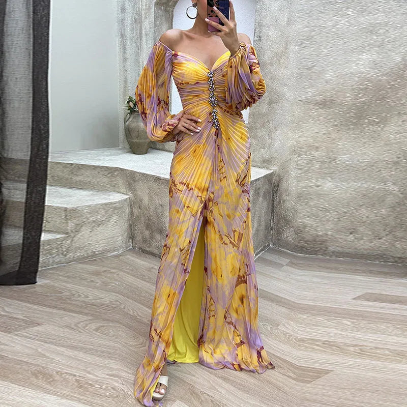 Adriana Aesthetic Evening Dress Wear Edit