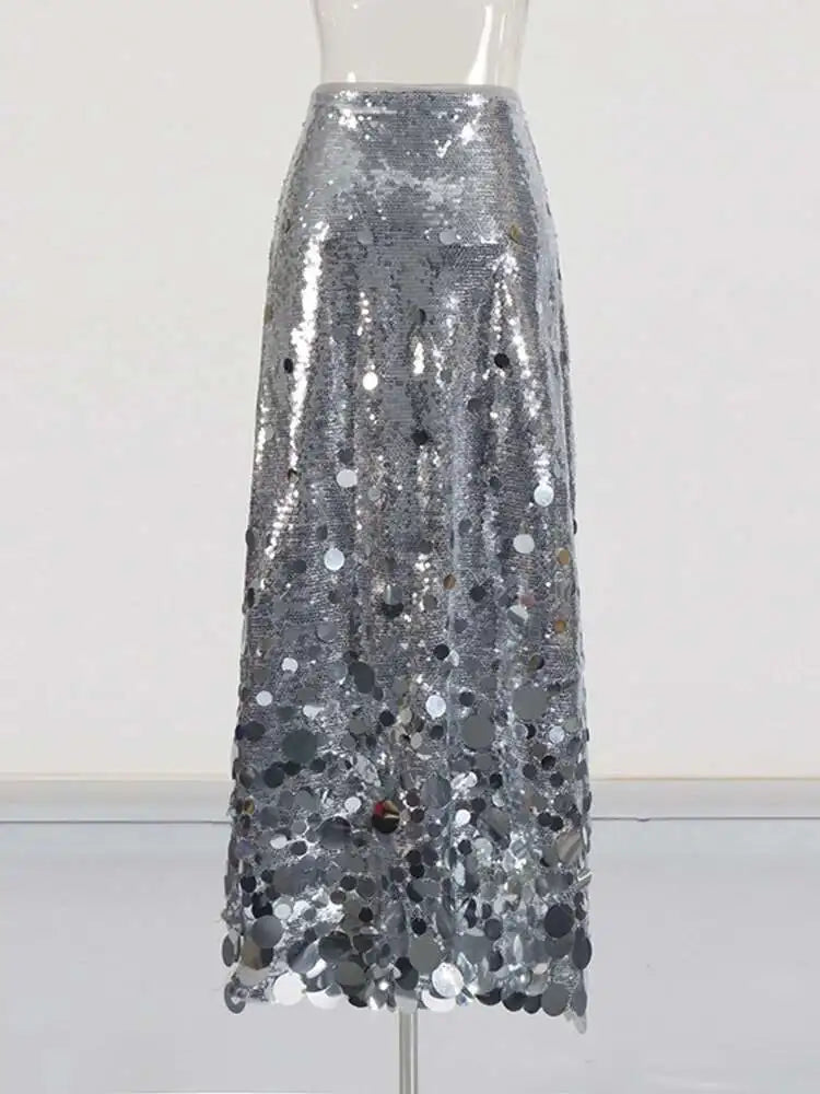 Briella Satin Skirt