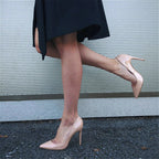 Black Yellow Red Extreme 12cm Thin High Heels