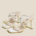 Unique Style High Heels Women Slip-On Sandals