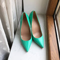 Mint Green Pointy Toe High Heel Shoes - 8cm, 10cm, 12cm