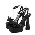 Ultra High Heel Platform Sandals for Women on the Runway