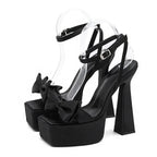 Ultra High Heel Platform Sandals for Women on the Runway