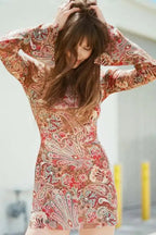 Mesh Mini Dress