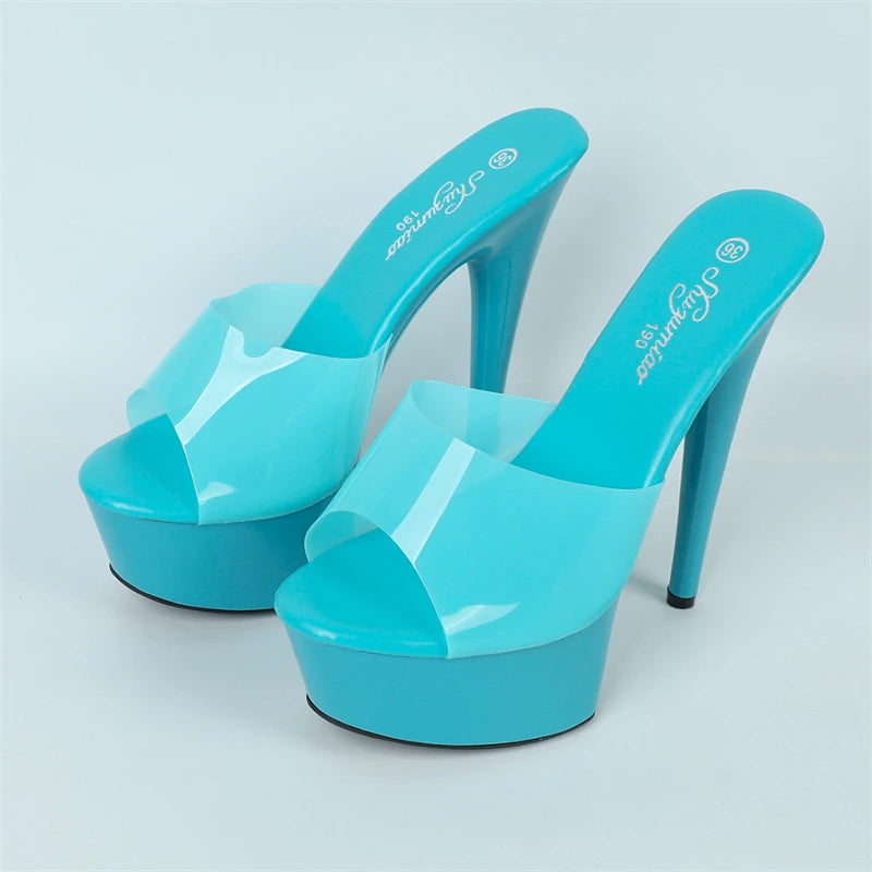 Sexy Ultra Stiletto Heels Women Slippers