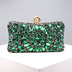 Diamond Encrusted Clutch Bag by Talia