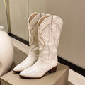 | Western Cowboy Boots in Autumn Color