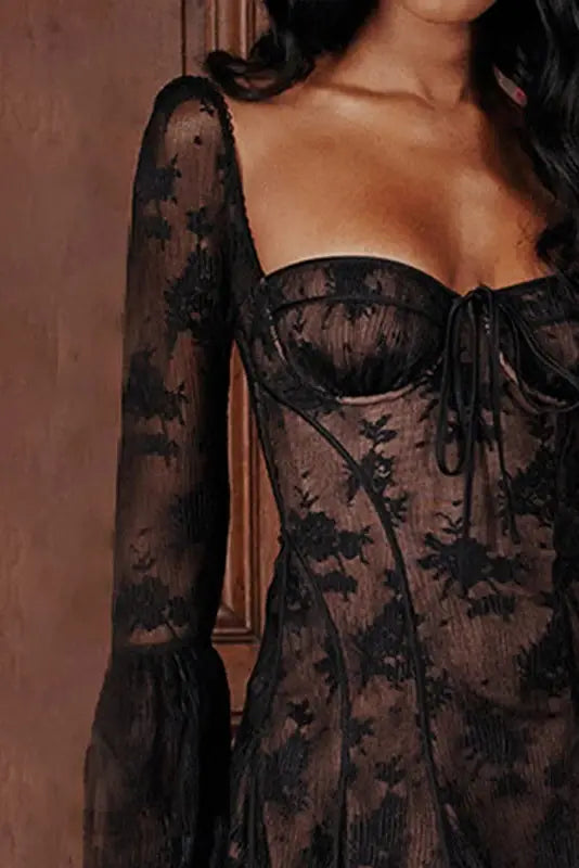 Lace Mini Dress