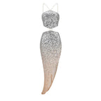Desk To Bar Sequined Midi Dress