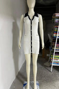 Sleeveless Slim Fit Mini Dress