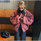 Sweet Panelled Women Coat Casual Turndown Collar Long Sleeve Single Breasted Female Coats 2025 Spring New Fashion Lady Jackets