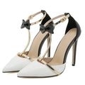Pointed Toe Buckle Strap Woman Pumps Thin High Heels Fashion Street Style
