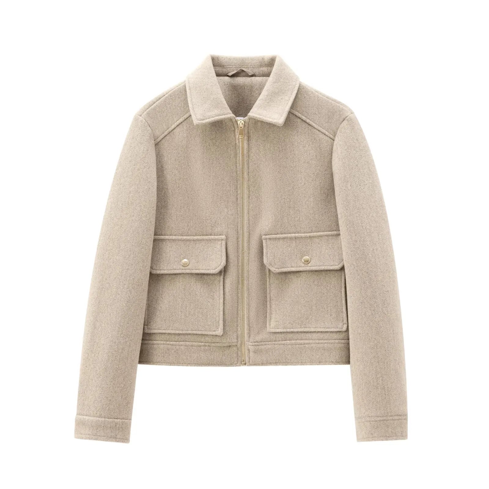 | Women's Wool Bomber Jacket