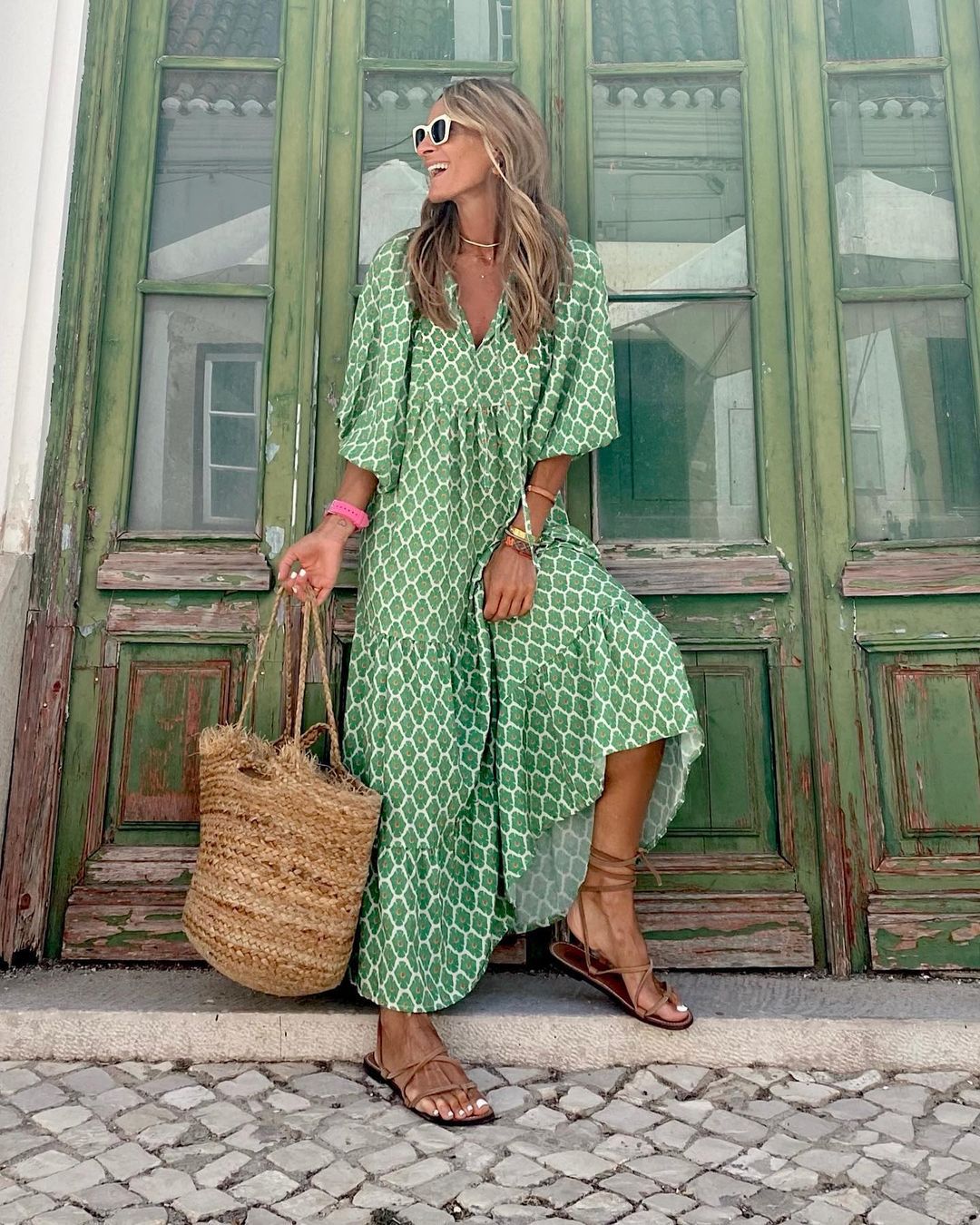 Adelina Aesthetic Long Bohemian Dress Elevated Occasion Wear